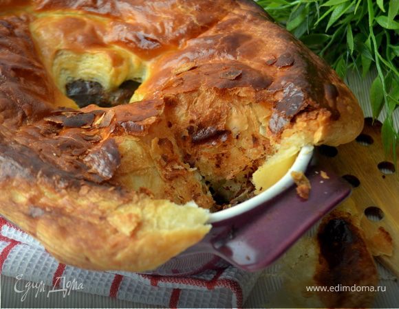 Английский пирог с говядиной от Юлии Высоцкой