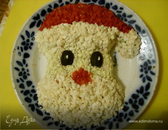 Салат "Дед Мороз" Салат "Дед Мороз"