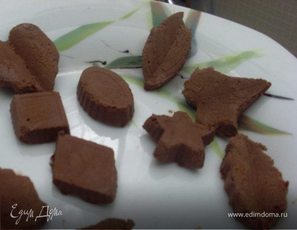 Замороженные шоколадные конфеты без сахара Замороженные шоколадные конфеты без сахара