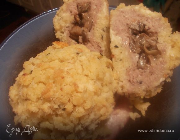 Мясные шары под хлебной крошкой
