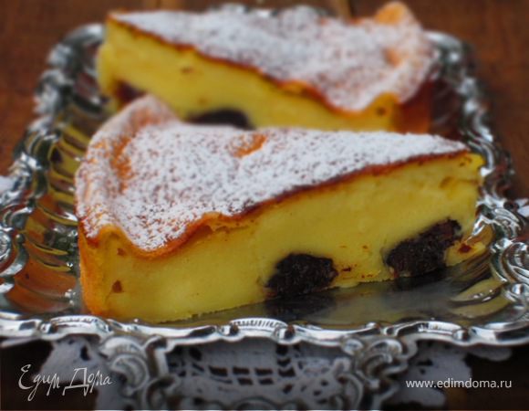Бретонский флан с черносливом