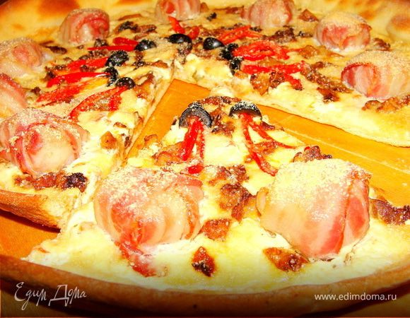 Пицца "Гребешки Ля Гурме"