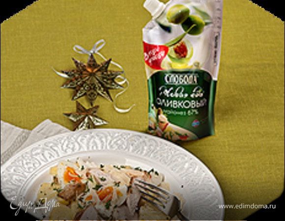 Салат «Девичий» Салат «Девичий»