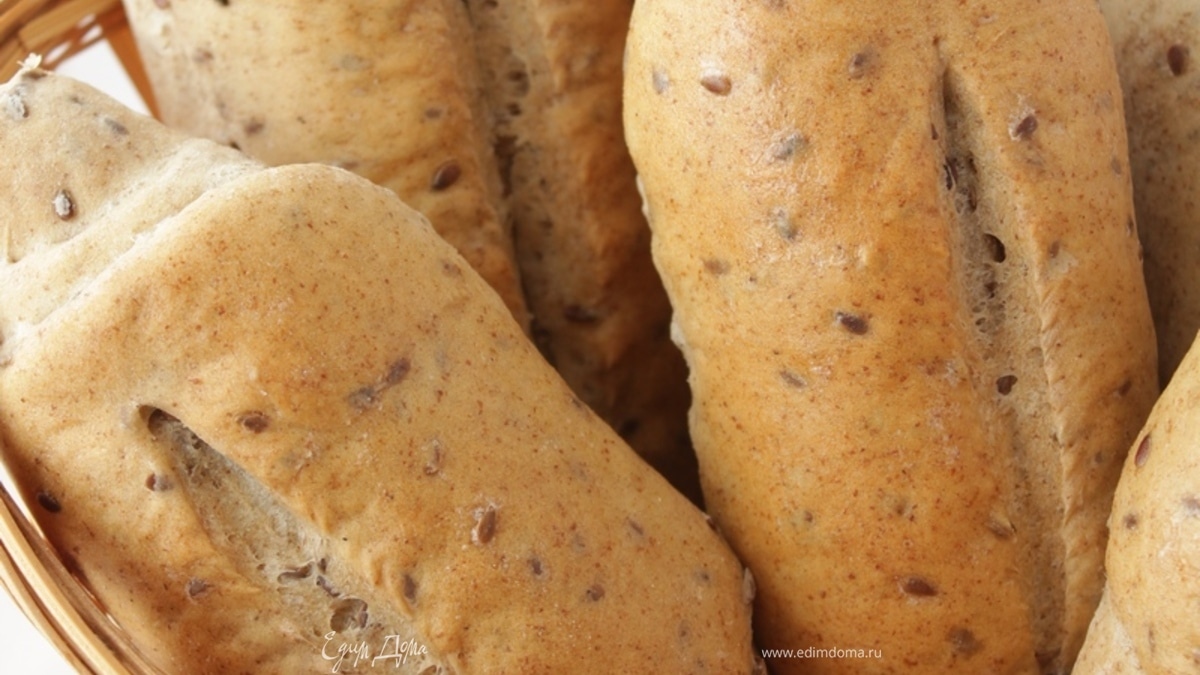 Хлебцы с семенами льна