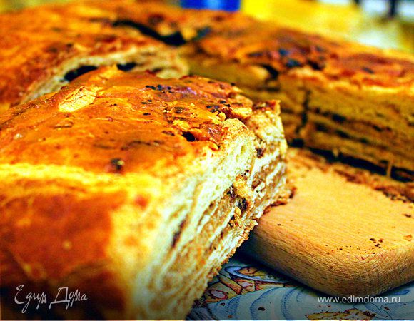 Греческий слоеный пирог