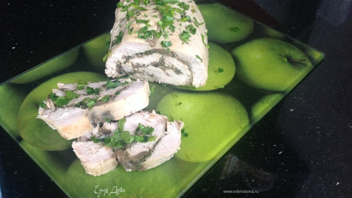 Рулет из индейки