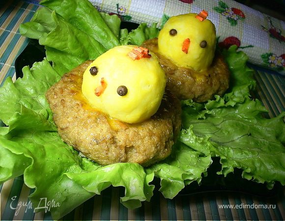 "Птенцы в гнездах" - новая подача старого блюда "Птенцы в гнездах" - новая подача старого блюда