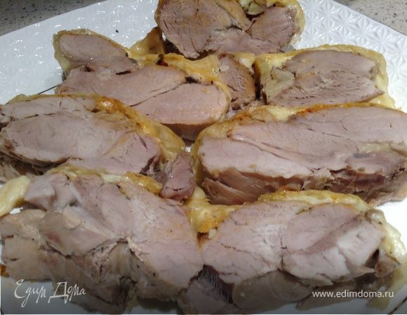 Вырезка под сыром Вырезка под сыром