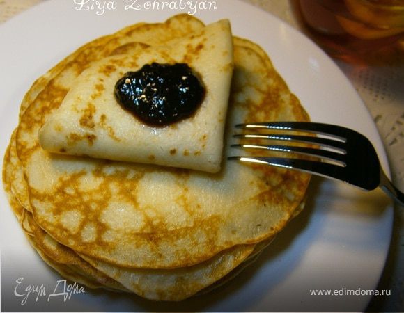 Блинчики капустные с сыром