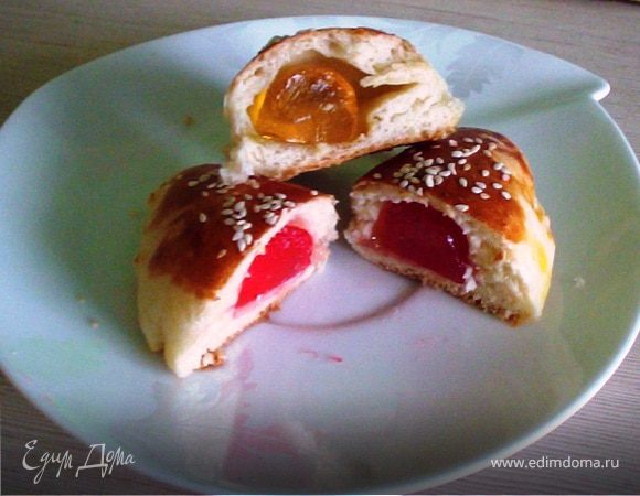 Булочки с мармеладом