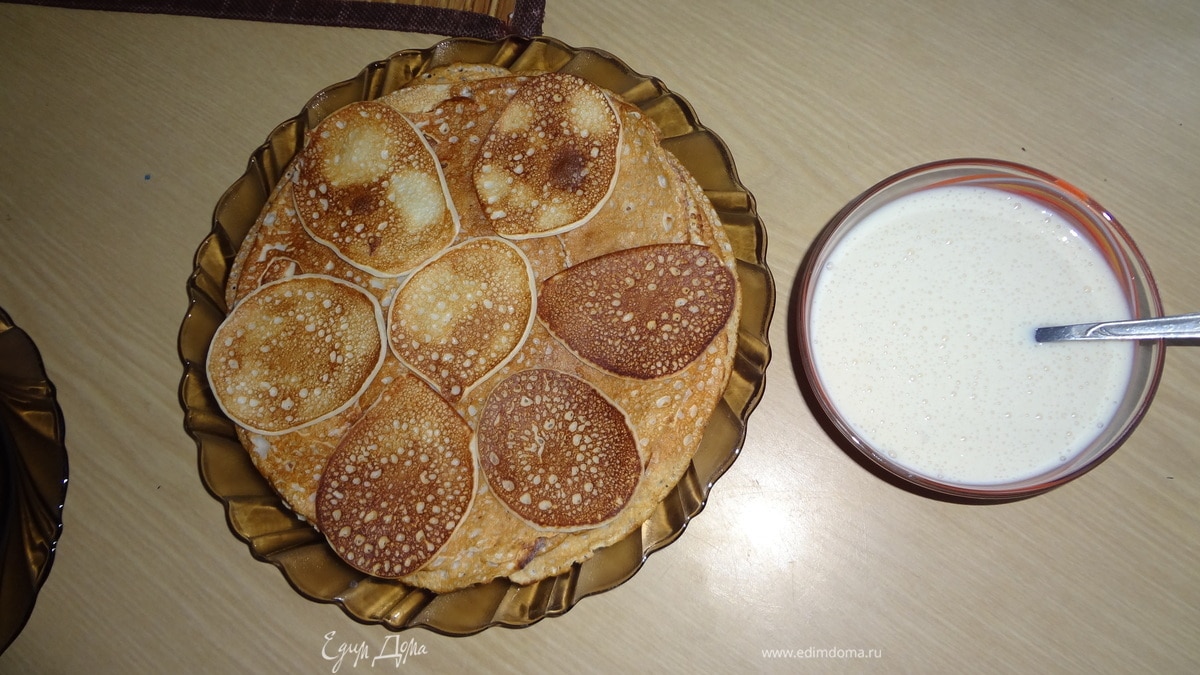 Блинчики на пиве