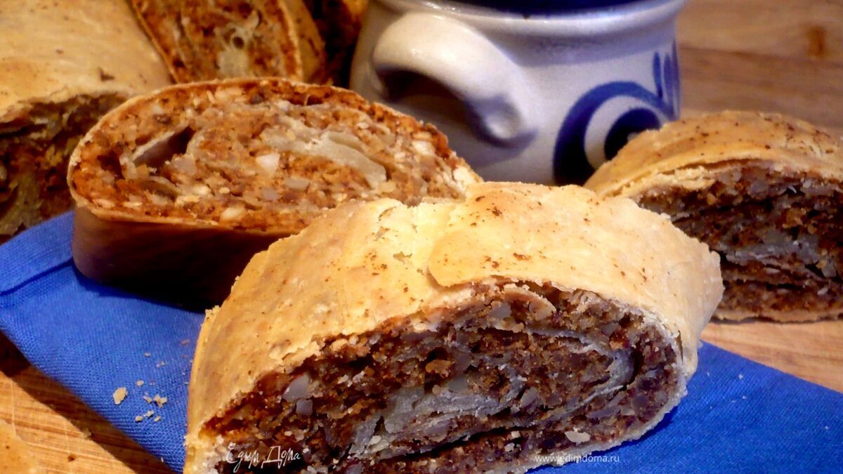 Ореховый штрудель с миндальным соусом, или работа над ошибками