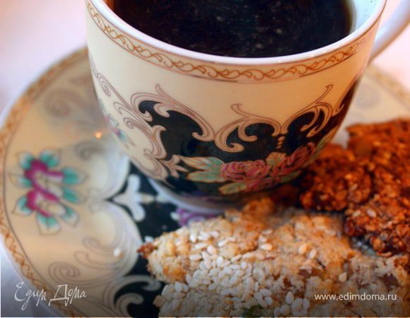 Орехово-овсяное печенье (а-ля гранола)