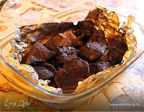 Говядина, запеченная в кофе