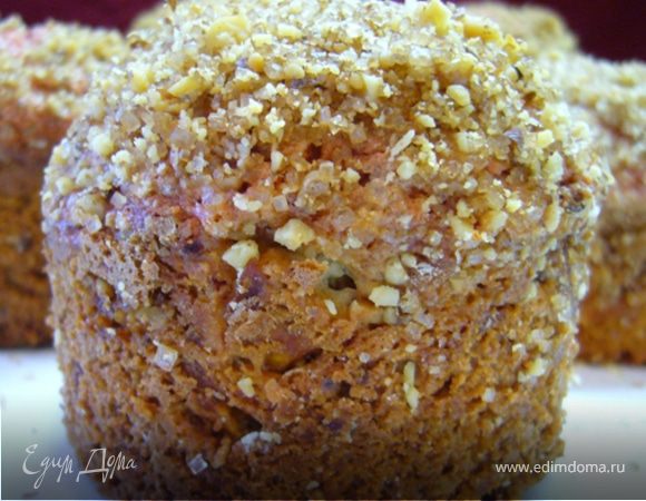 Свекольно-ореховые маффины Свекольно-ореховые маффины