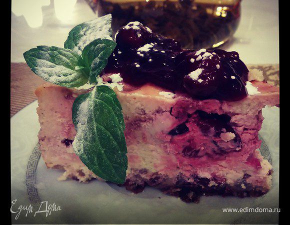 Чизкейк "Зимняя вишня"