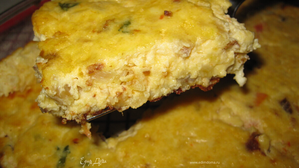 Рыбный воздушный пирог