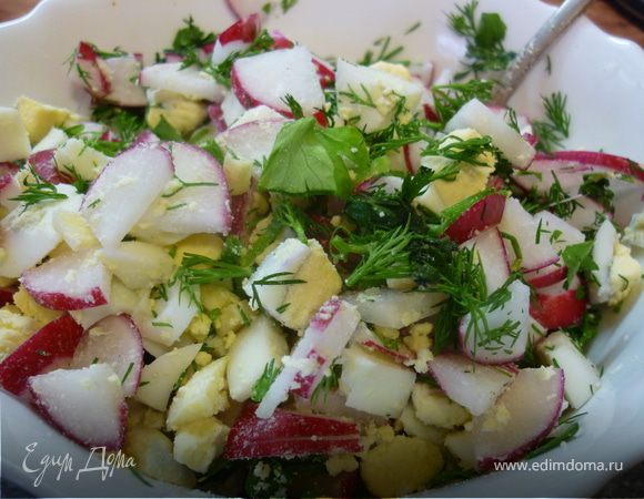 Бабушкин весенний салат