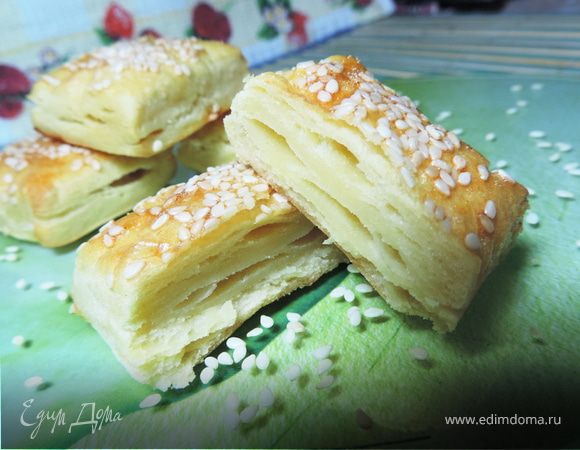 Слоеное картофельное печенье