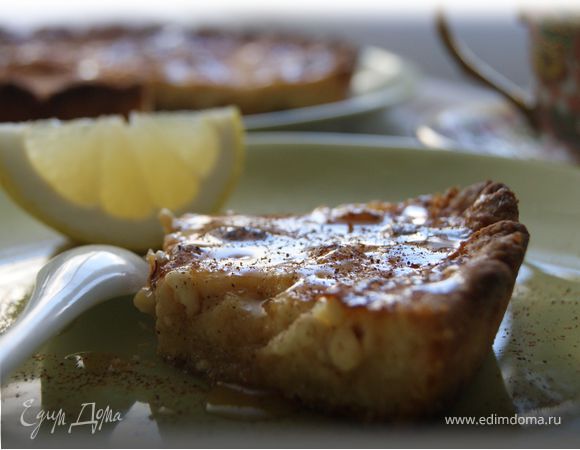 Тарт с зерненым творогом и медом Тарт с зерненым творогом и медом