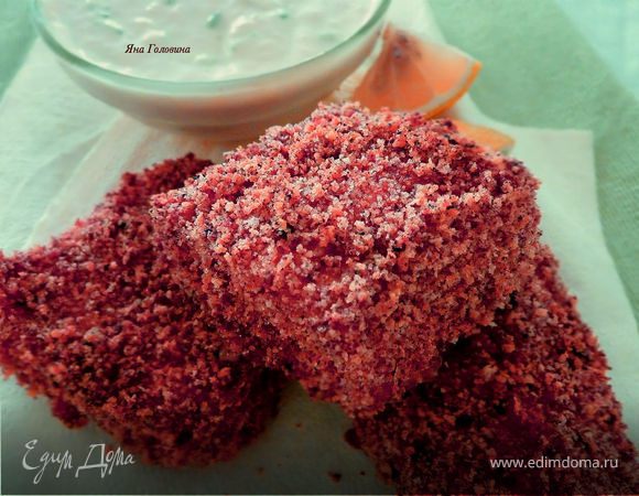 Хрустящая рыба в духовке  