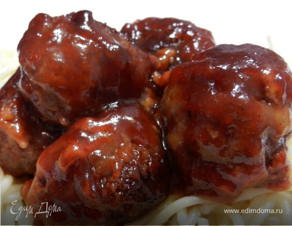 Фрикадельки в медово-чесночном соусе (Honey Garlic Meatballs)