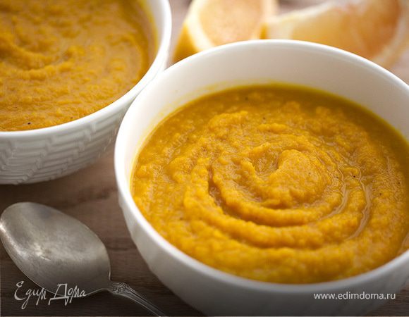 Морковный суп с грейпфрутом Морковный суп с грейпфрутом