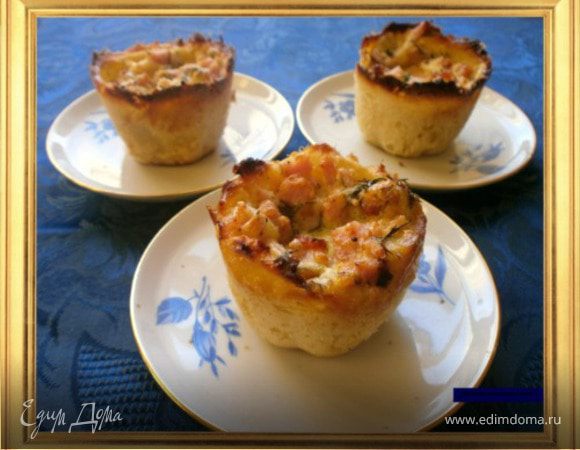 Картофельные тарталетки с начинкой Картофельные тарталетки с начинкой