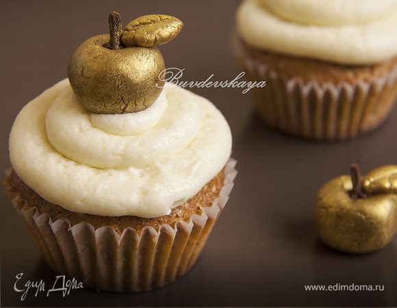 Капкейки с сюрпризом "Райское яблочко"