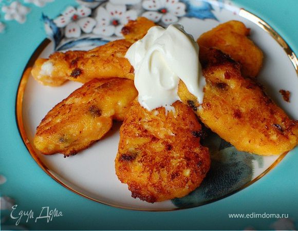 Ленивые тыквенные вареники 