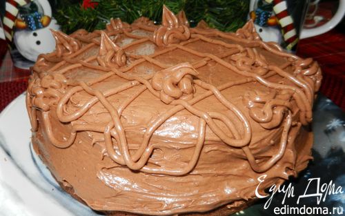 Рецепт Нежнейший шоколадный торт (Chocolate Orange Cake)