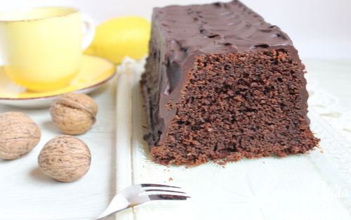 Рецепт Шоколадный кекс на минеральной воде