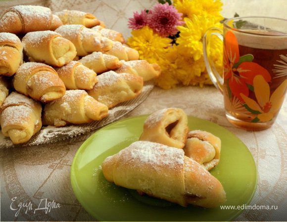 Рогалики с начинкой Рогалики с начинкой