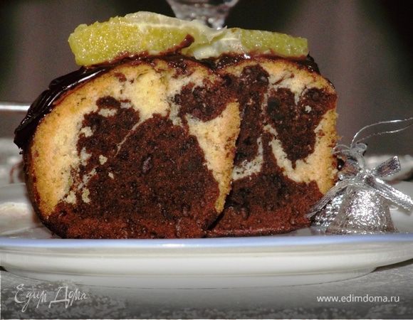 Мраморный кекс Мраморный кекс