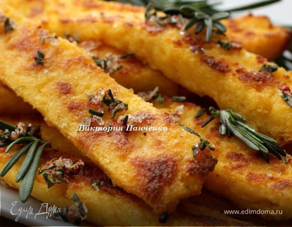 Чипсы из поленты с розмарином и пряной солью (для МариныL) Чипсы из поленты с розмарином и пряной солью (для МариныL)