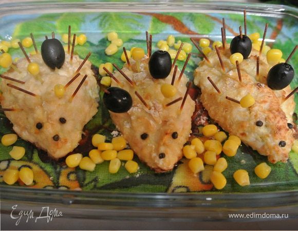 Котлетки-ежики Котлетки-ежики