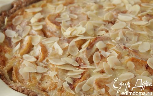 Рецепт Яблочный пирог с пудинговым кремом