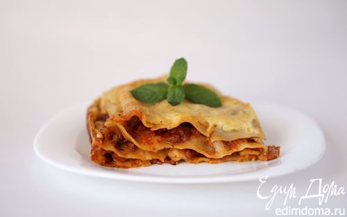 Рецепт Лазанья Болоньезе (Lasagna alla Bolognese)