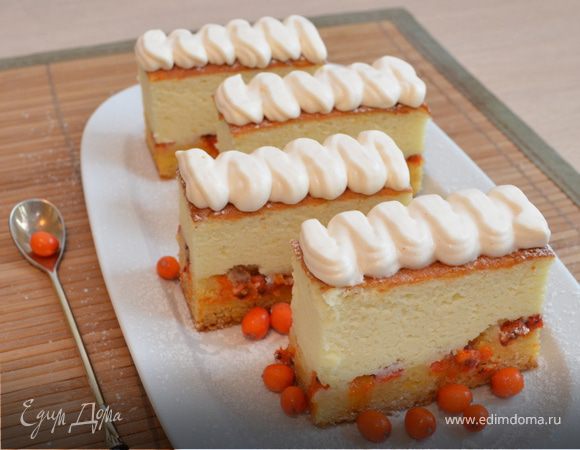 Чизкейк с облепихой