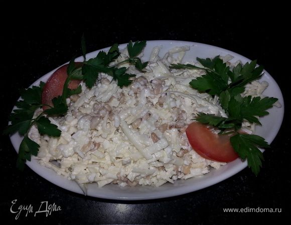 Салат с цветной капустой Салат с цветной капустой