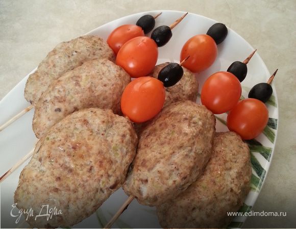 Полезные куриные котлетки для детки