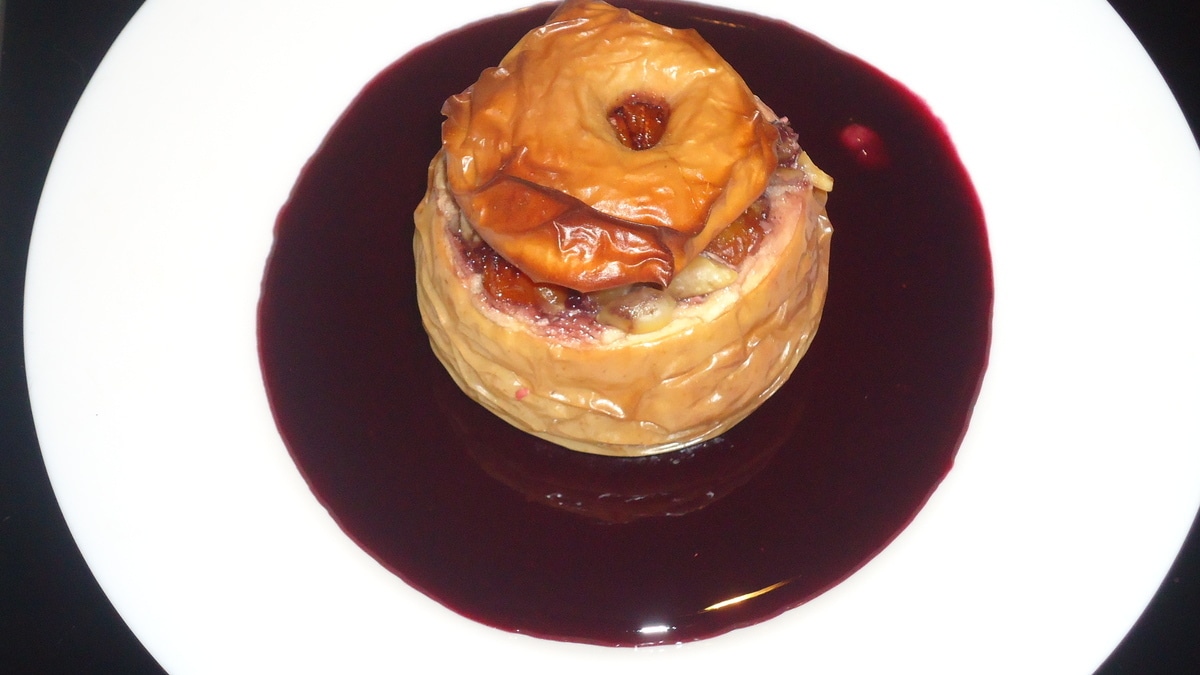 Запеченные яблоки