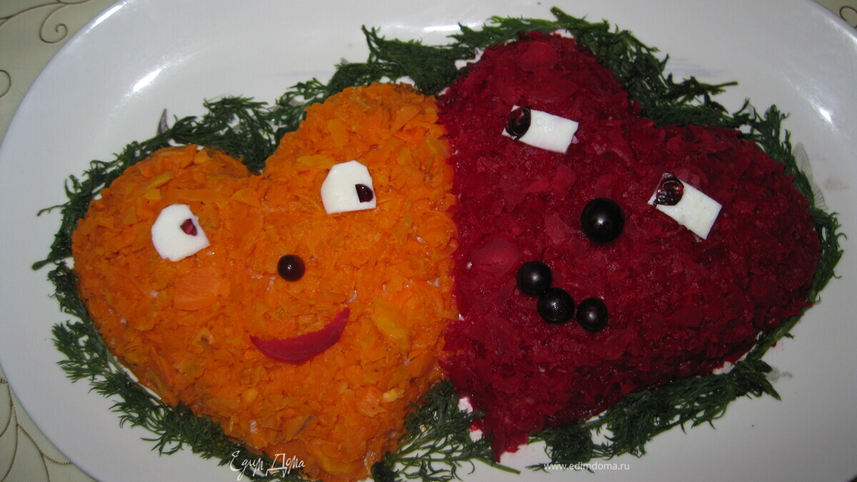 Салат "Любовь с первого взгляда"