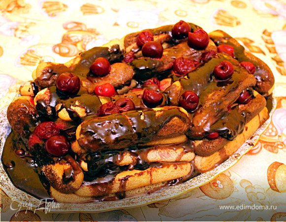 Тирамису "Черный лес" Тирамису "Черный лес"