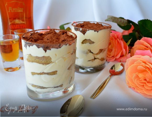 Тирамису со вкусом амаретто