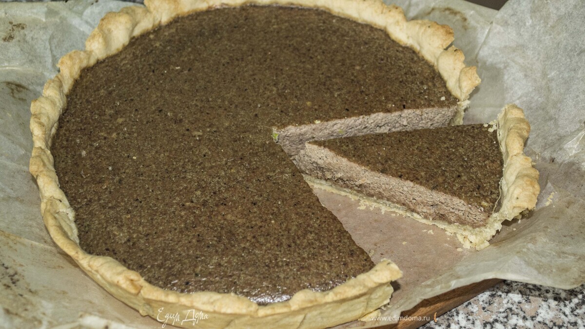 Пирог с печенью