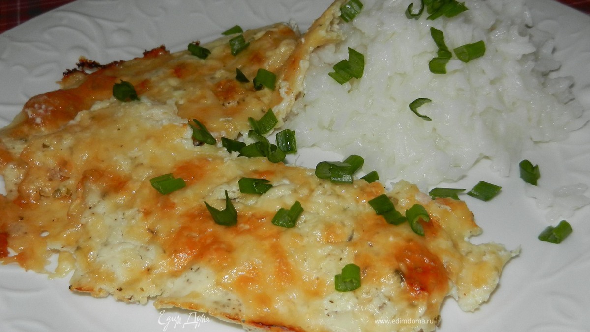 Филе рыбы под сыром (Cheesy Fish Fillets)