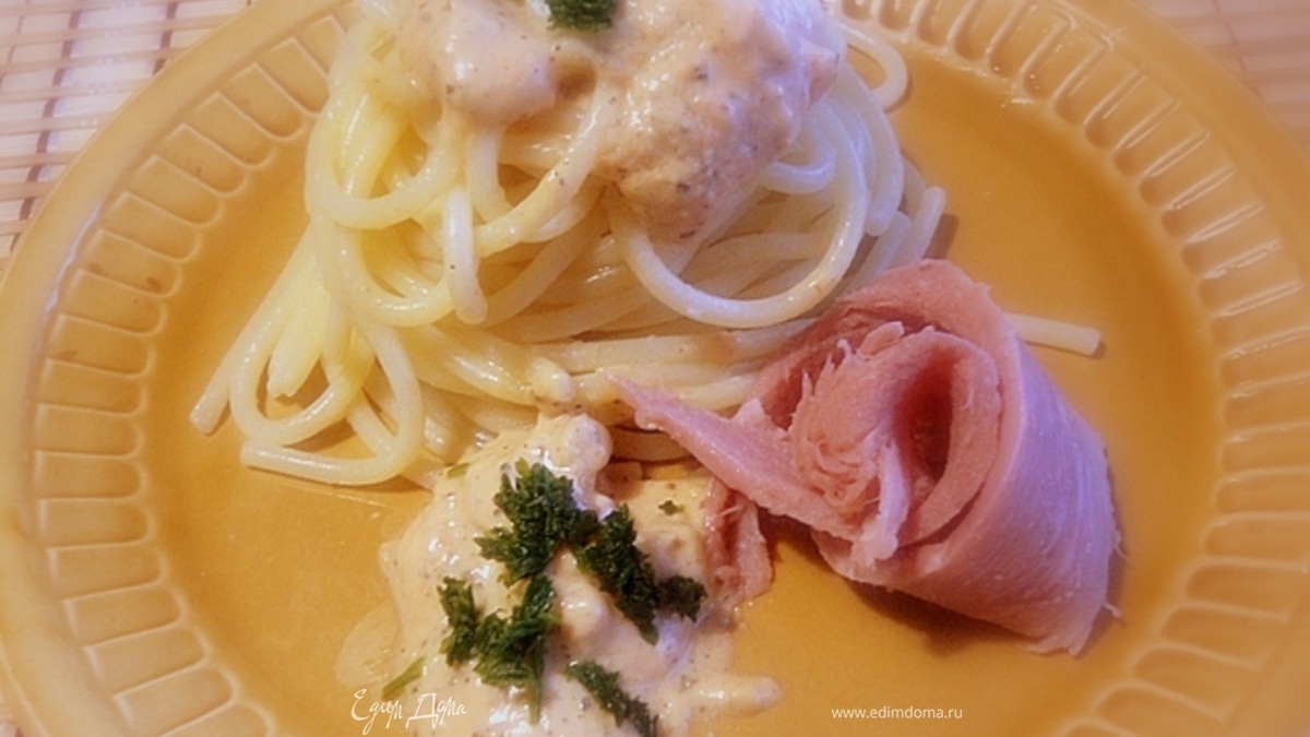 Спагетти в стиле трапанезе