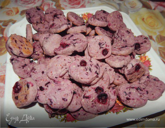 Фиолетовое печенье Фиолетовое печенье