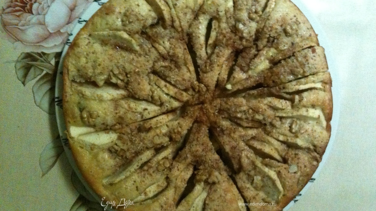 Рельефный пирог к чаю